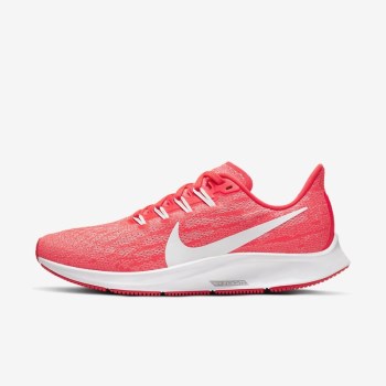 Nike Air Zoom Pegasus 36 - Női Futócipő - Piros/Platina/Piros/Fehér